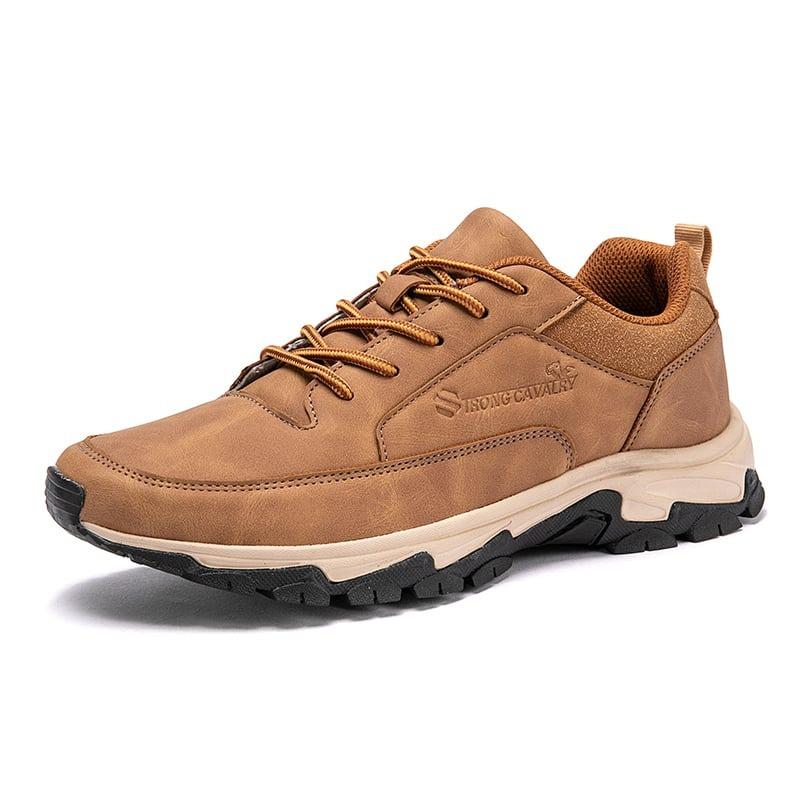 Men's Comfortable Leather Sneaker With Arch Support And Shock Absorption(Buy 2 Free Shipping✔️)