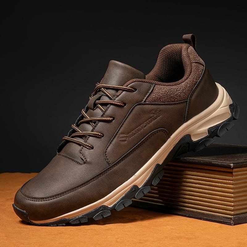 Men's Comfortable Leather Sneaker With Arch Support And Shock Absorption(Buy 2 Free Shipping✔️)