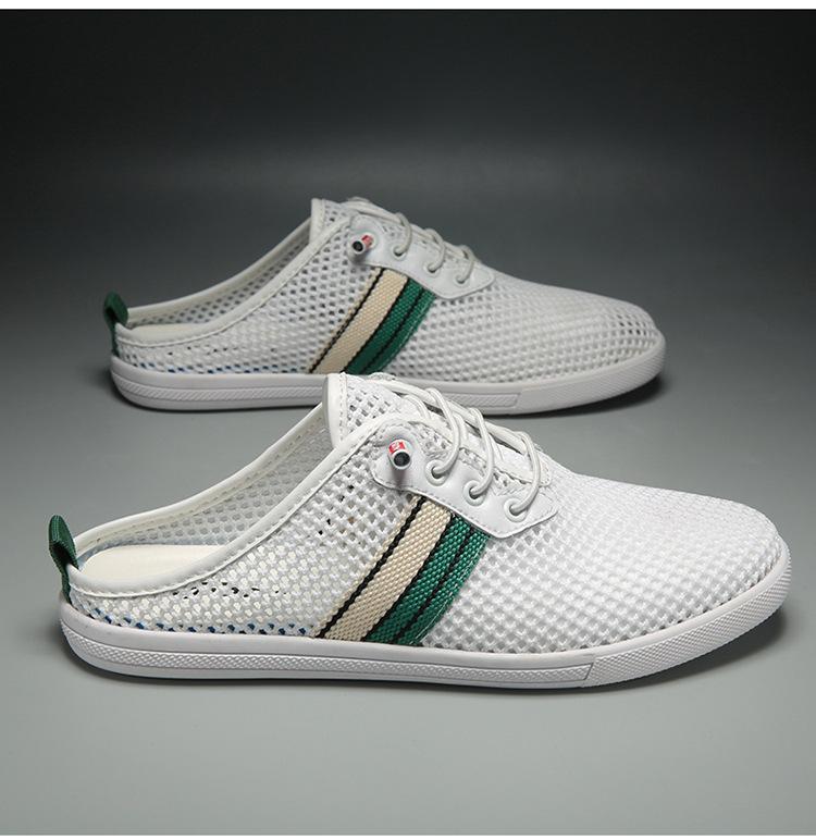 Men's Breathable Beach Half Slippers