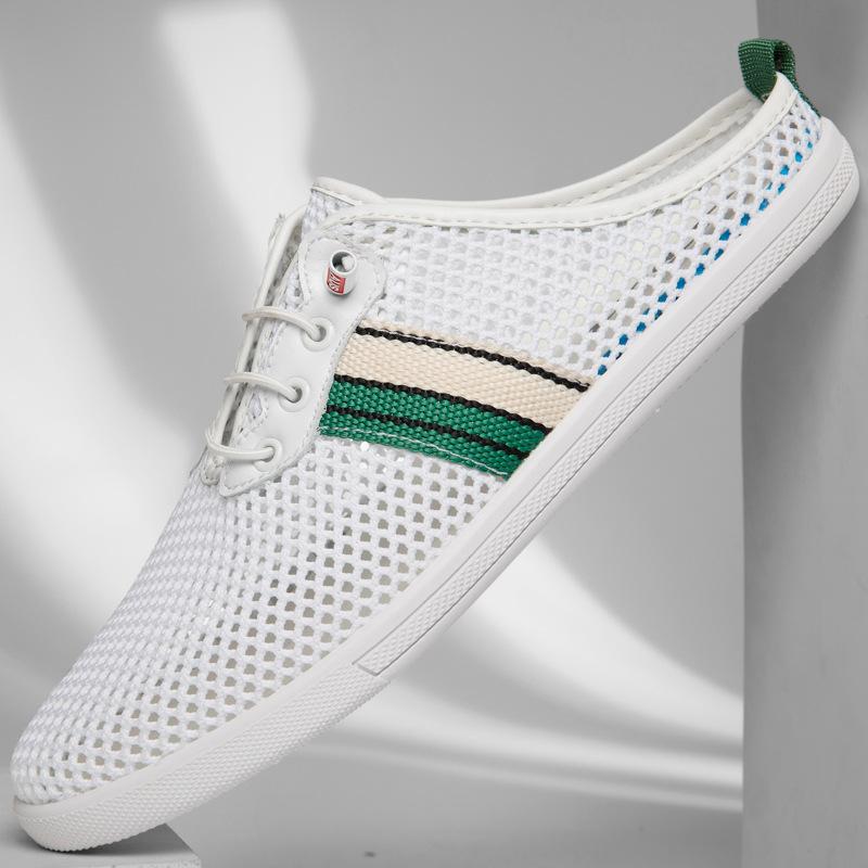 Men's Breathable Beach Half Slippers