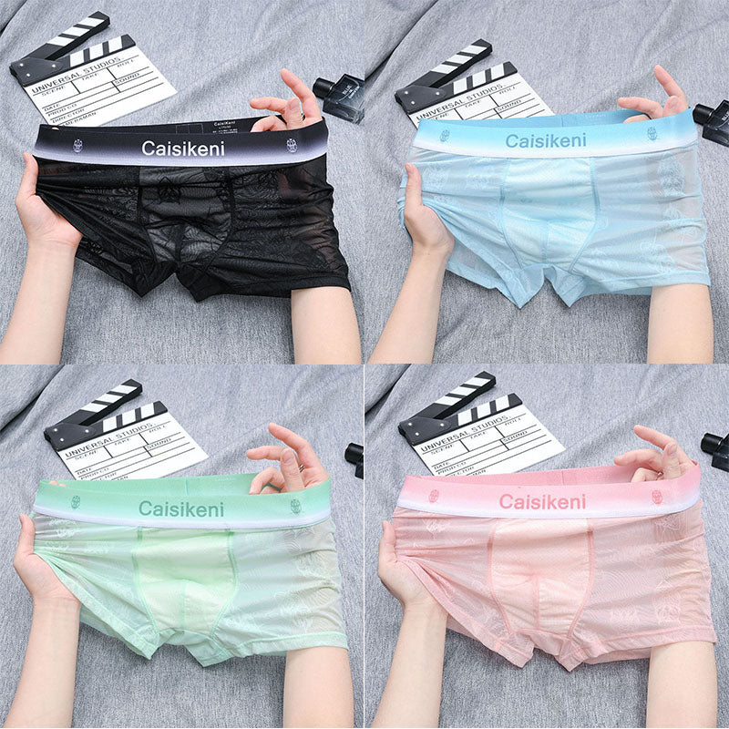 Men's Ultra-thin Ice Silk Briefs