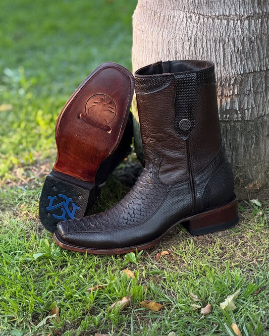Men's Vintage Python Cowboy Boots