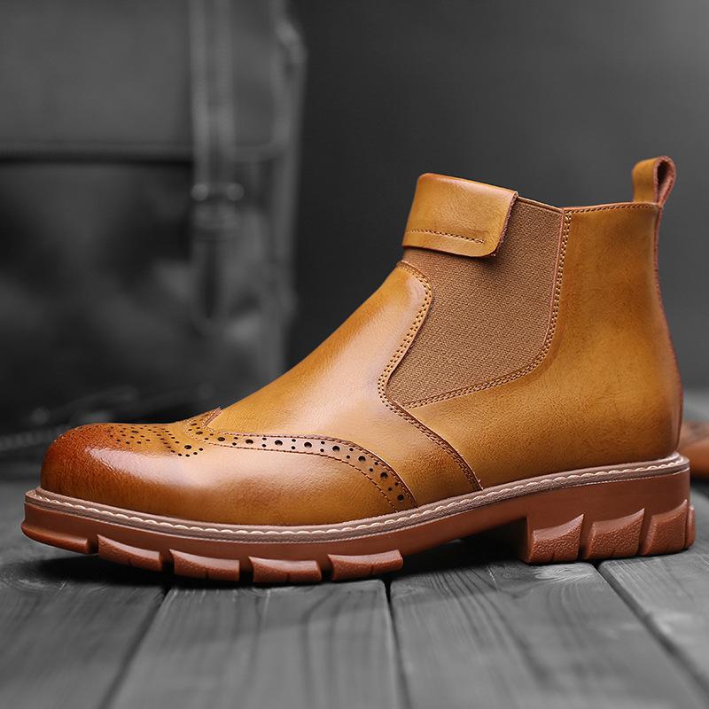 Leather Casual Martin Boots