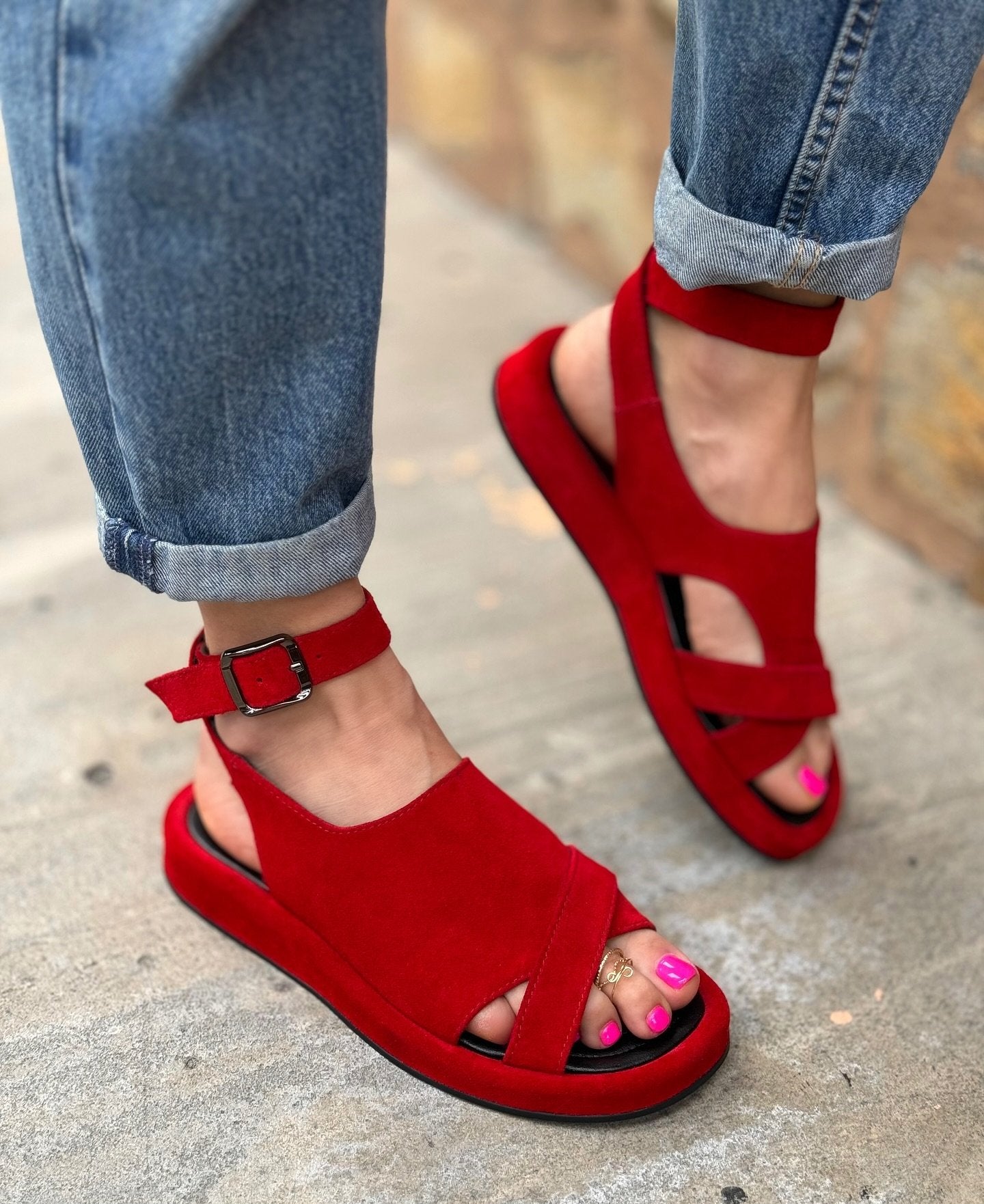 The Chic Colorful Flat Shoes