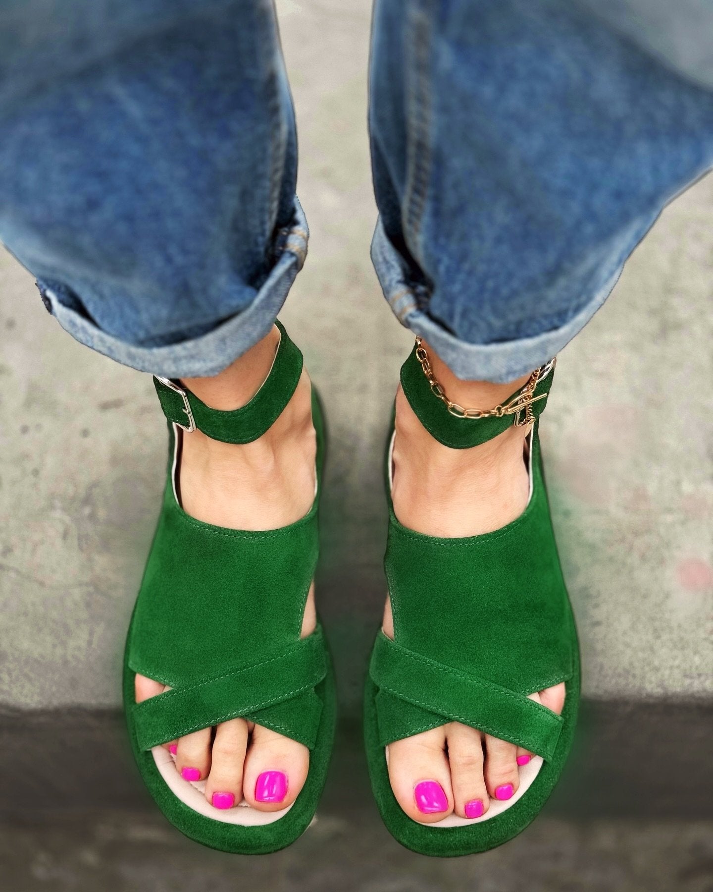 The Chic Colorful Flat Shoes
