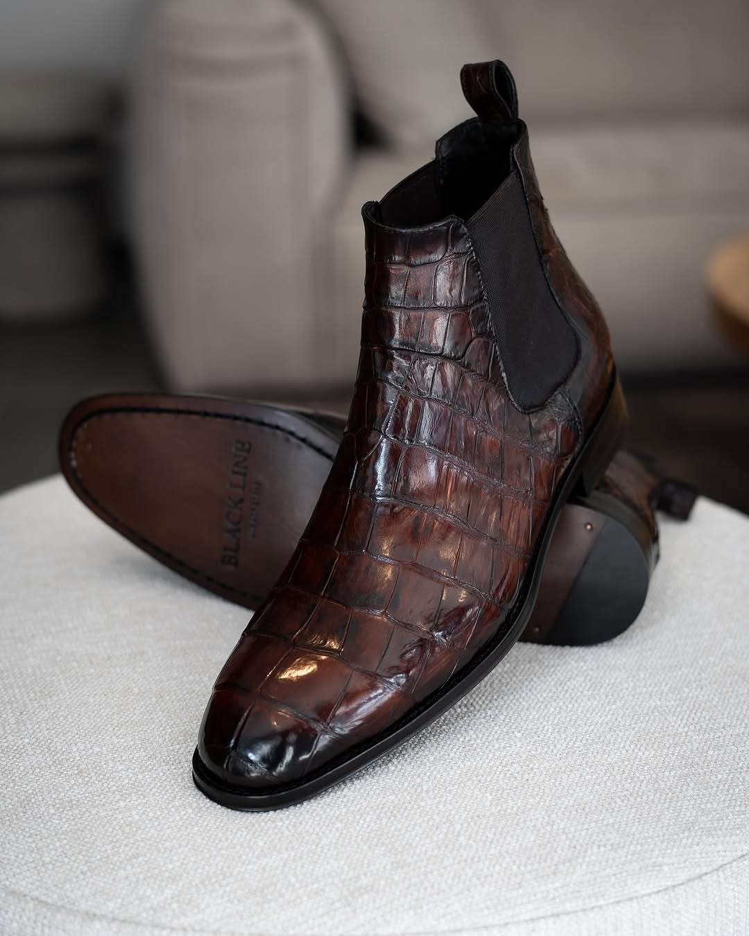 Men's Classic Alligator Boots