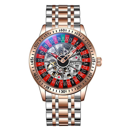 Men's Classic Casino Personalized Mechanical Watch