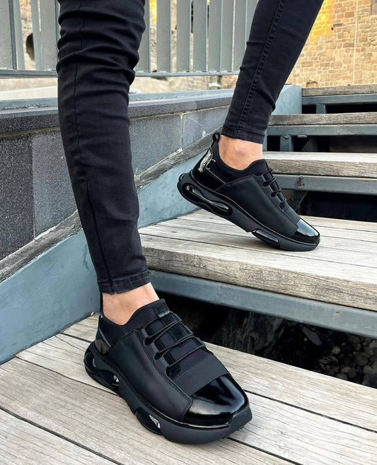 Matte Black Men's Sneakers