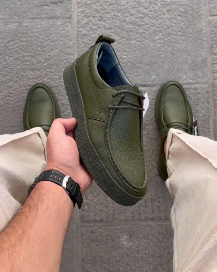 Men's Classic Casual Natural Leather Shoes