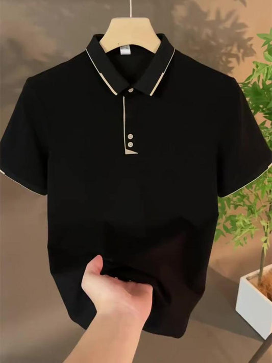 Men's high-end short-sleeved shirts