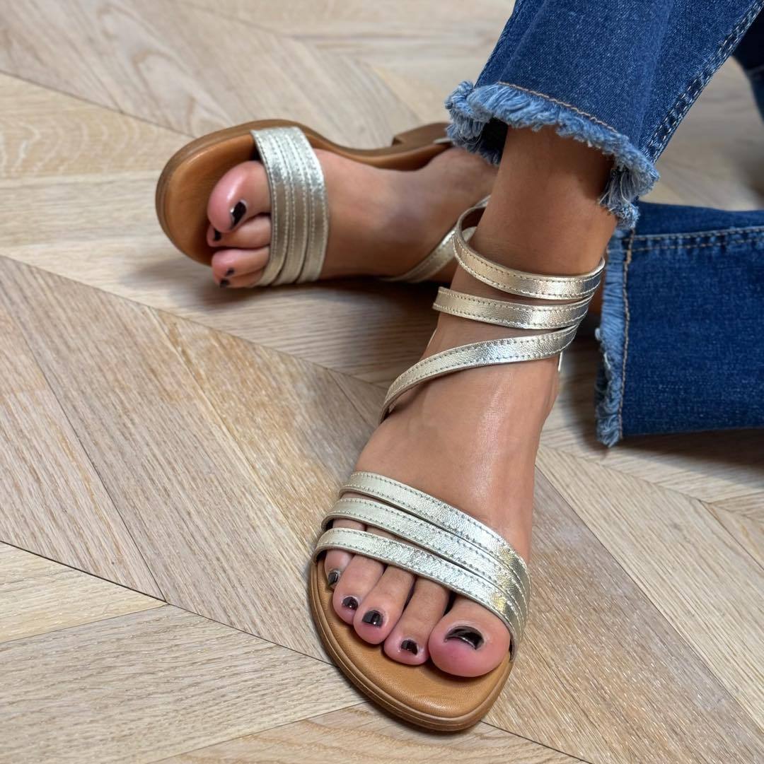 Women's SS24 Summer Chic Flat Sandals