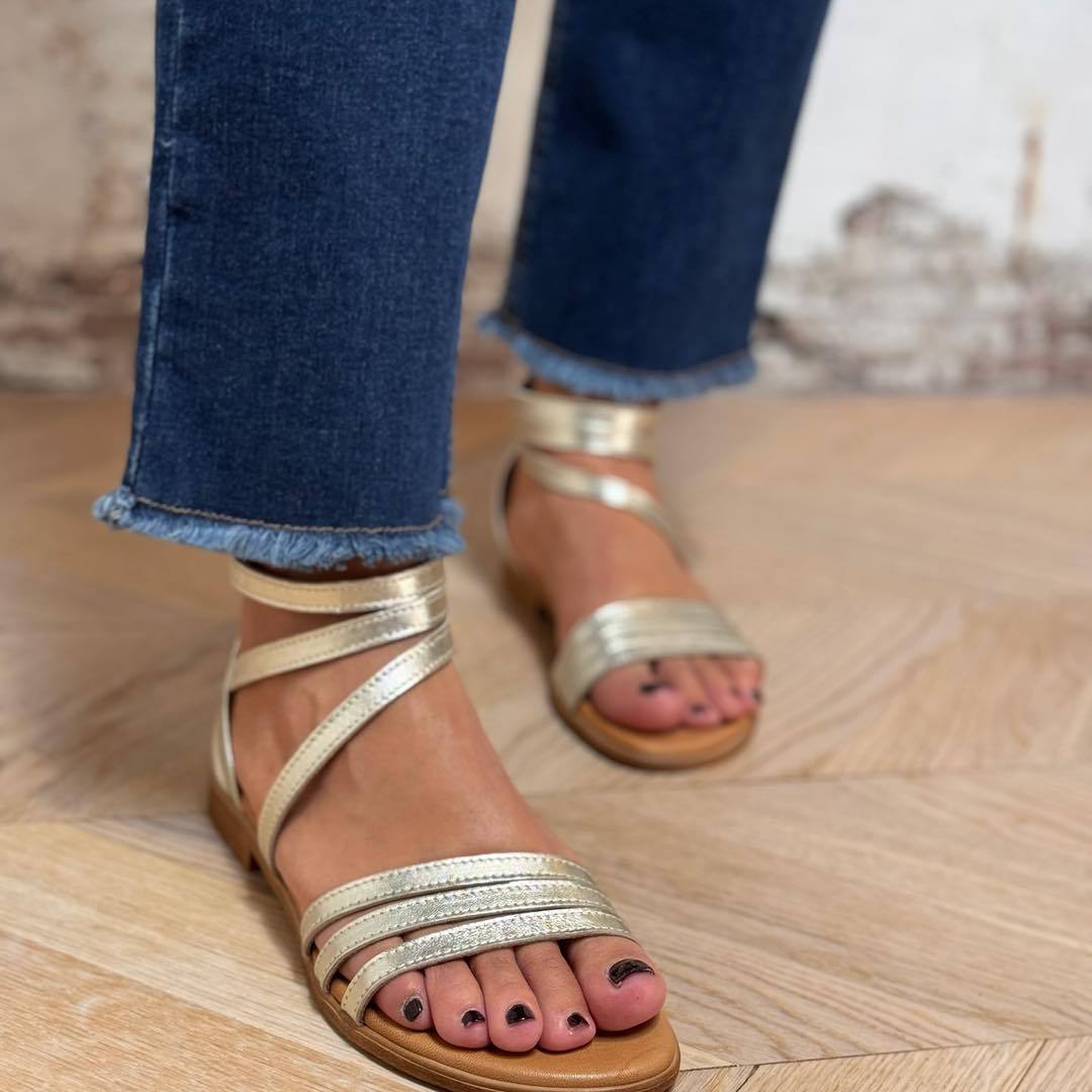 Women's SS24 Summer Chic Flat Sandals