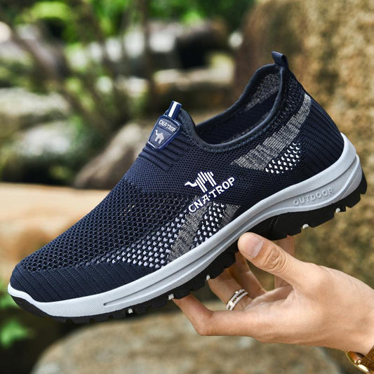 New men's mesh sports and casual shoes