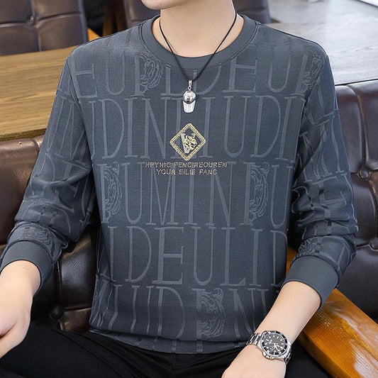 Men's spring and summer hot diamond T-shirt