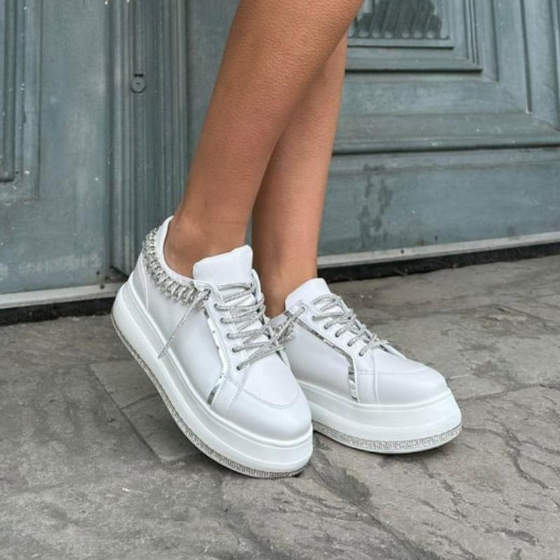 Sparkling Rhinestone Sneakers